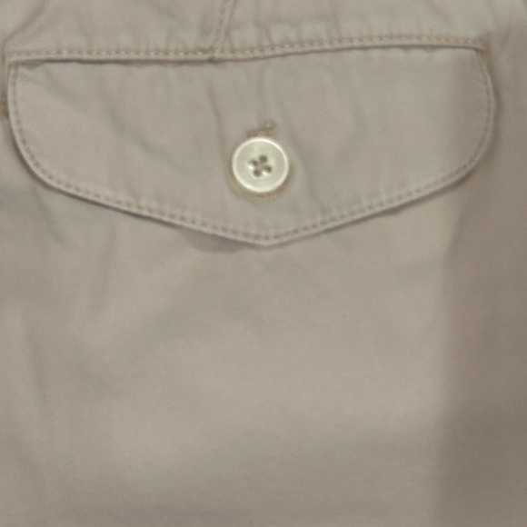 Ralph Lauren Women's Beige Cargo Shorts - Picture 6 of 7